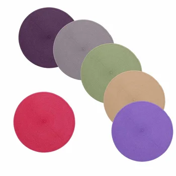 New Nordic Round Table Mat Anti Slip Drink Coasters Insulated Solid Placemats Linen Non Slip Ramie Mat Kitchen tool for Home Dec
New Nordic Round Table Mat Anti Slip Drink Coasters Insulated Solid Placemats Linen Non Slip Ramie Mat Kitchen tool for Home Dec