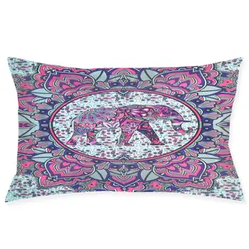 Boho Elephants Fashionable pillowcase and rectangular decorative pillowcase 20 "x30"
Boho Elephants Fashionable pillowcase and rectangular decorative pillowcase 20 "x30"