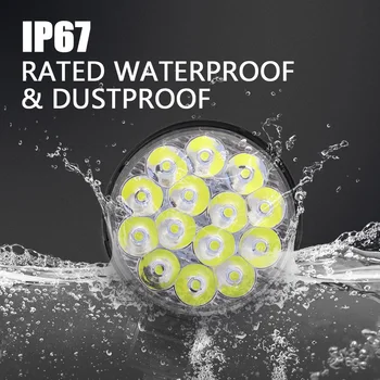 Round Working lights 14-LED Work Spot Bulb Driving Lamp Waterproof IP68 Off-road Vehicles Replacement 4pcs
Round Working lights 14-LED Work Spot Bulb Driving Lamp Waterproof IP68 Off-road Vehicles Replacement 4pcs