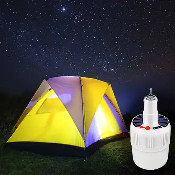 Rechargeable LED Bulb Lamp Remote Control Solar Charge Hook Tent Lamp Portable Emergency Light for Night Market Outdoor Camping
Rechargeable LED Bulb Lamp Remote Control Solar Charge Hook Tent Lamp Portable Emergency Light for Night Market Outdoor Camping
