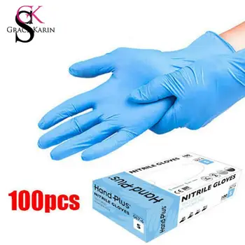 100pcs NBR Gloves Safety Gloves Blue Anti-slip Acid-base Laboratory Latex Gloves Household Protective Cleaning
100pcs NBR Gloves Safety Gloves Blue Anti-slip Acid-base Laboratory Latex Gloves Household Protective Cleaning