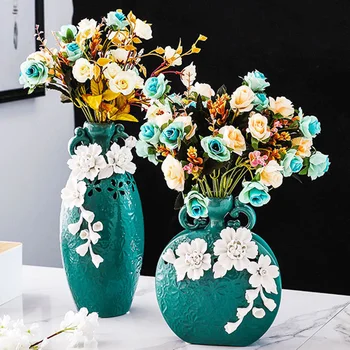 Vase Simple and Modern Flower Handmade Ceramic Crafts Personalized Desktop Home for Flowers Hogard
Vase Simple and Modern Flower Handmade Ceramic Crafts Personalized Desktop Home for Flowers Hogard