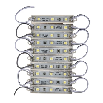 Promotion! 1*10pcs 5050 SMD 3 LED Module LED Strip String Light Waterproof DC 12V Cool White
Promotion! 1*10pcs 5050 SMD 3 LED Module LED Strip String Light Waterproof DC 12V Cool White