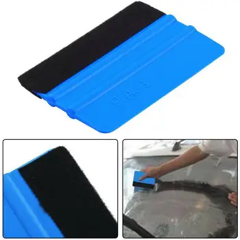 EIDRAN Universal Blue Portable Plastic Felt Edge Squeegee Car Vinyl Wrap Application Tool Scraper Decal Auto Car Cleaning
EIDRAN Universal Blue Portable Plastic Felt Edge Squeegee Car Vinyl Wrap Application Tool Scraper Decal Auto Car Cleaning
