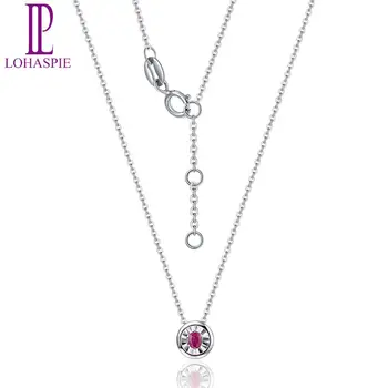 LP Real Gold Necklace For Woman Illusion-Set Miracle Plate Natural Ruby Diamond Solid 18K gold Pendant Necklaces Fine Jewelry
LP Real Gold Necklace For Woman Illusion-Set Miracle Plate Natural Ruby Diamond Solid 18K gold Pendant Necklaces Fine Jewelry