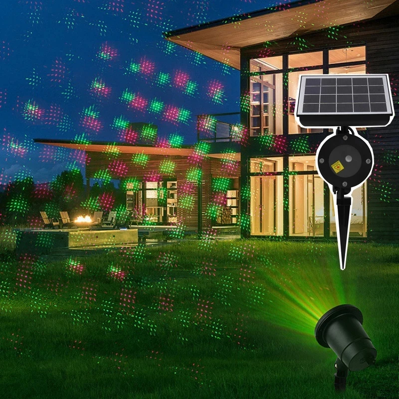 Solar Laser Light Red & Green LED Projector Light Outdoor Christmas Sky Star Solar Laser Spotlight for Lawn Wedding Decoration
Solar Laser Light Red & Green LED Projector Light Outdoor Christmas Sky Star Solar Laser Spotlight for Lawn Wedding Decoration