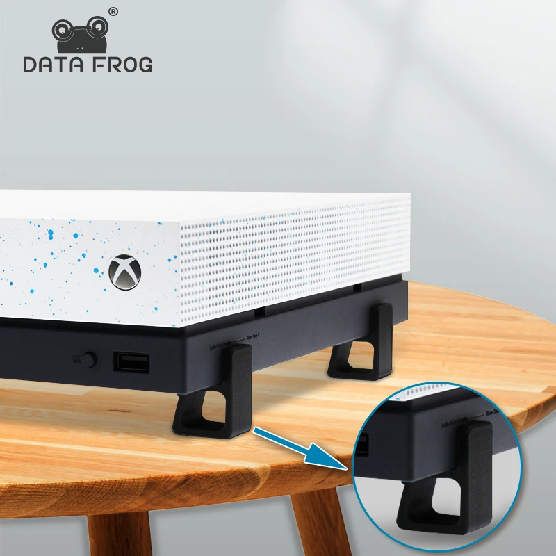 Data Frog 4pcs Horizontal Version Heightening Bracket for Xbox One/S/X Game Console Cooling Stand for Xbox One Game Accessories
Data Frog 4pcs Horizontal Version Heightening Bracket for Xbox One/S/X Game Console Cooling Stand for Xbox One Game Accessories
