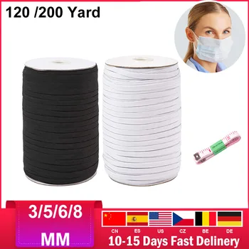 Mask Rope Stretchy Braiding Elastic Cords Mask Rope Elastic Bands For Sewing And Masks Making DIY Braided Elastic Band Cord
Mask Rope Stretchy Braiding Elastic Cords Mask Rope Elastic Bands For Sewing And Masks Making DIY Braided Elastic Band Cord