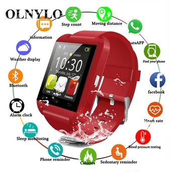 New Bluetooth U8 Smart Watch for IOS Android Smart Phone Sleep Monitor Fitness Tracker Clock Wearable Device Sport Smart Watch
New Bluetooth U8 Smart Watch for IOS Android Smart Phone Sleep Monitor Fitness Tracker Clock Wearable Device Sport Smart Watch