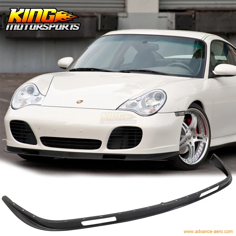 Подходит для 2001 2002 03 04 2005 Porsche 996 911 Coupe Turbo Carrera передний бампер спойлер Bodykit Global