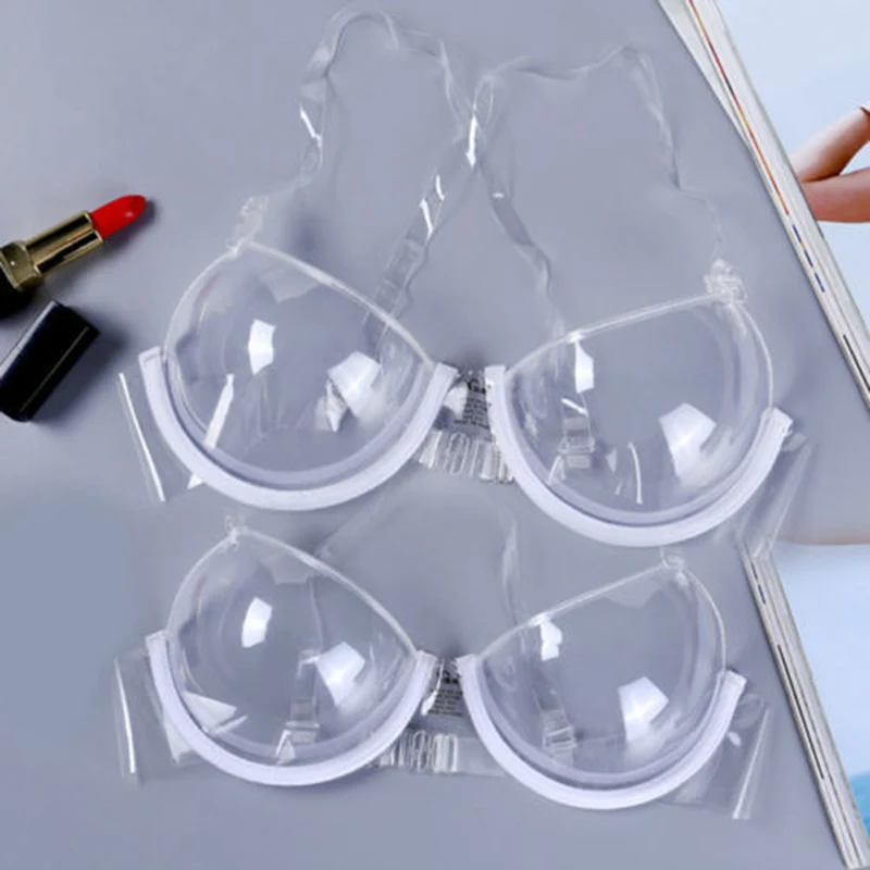 Women Sexy Transparent Clear Push Up Bra Strap Invisible Bra Underwire TPU 1 Pair Summer Bras Bralette
Women Sexy Transparent Clear Push Up Bra Strap Invisible Bra Underwire TPU 1 Pair Summer Bras Bralette