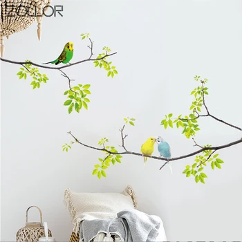 Zollor DIY Tree Branch Birds Wall Stickers Pastoral Style Home Decoration Wall Tile Decal Living Room Bedroom Sticker Wallpaper
Zollor DIY Tree Branch Birds Wall Stickers Pastoral Style Home Decoration Wall Tile Decal Living Room Bedroom Sticker Wallpaper