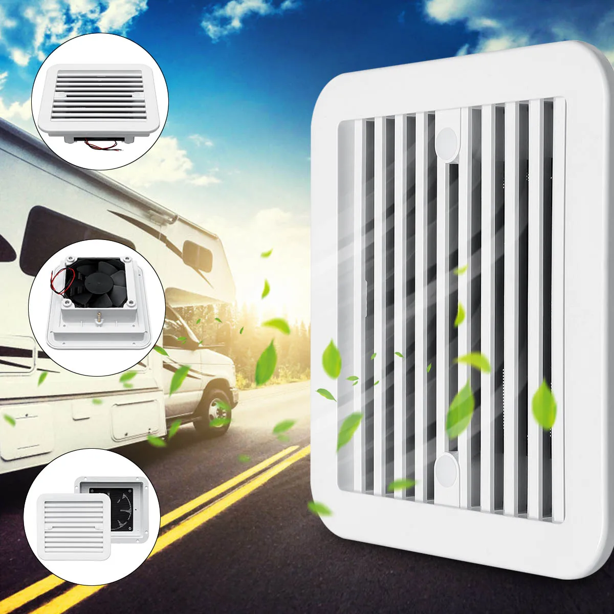12V 3 Types Dust-proof White Ventilation Fan Caravan Motorhome Side Exhaust Air Outlet Vent For RV Motorhome Trailer Boat
12V 3 Types Dust-proof White Ventilation Fan Caravan Motorhome Side Exhaust Air Outlet Vent For RV Motorhome Trailer Boat
