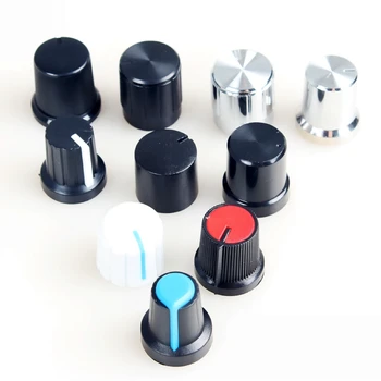10 Type Potentiometer Plastic Knob Volume Control Rotary Encoder Knobs Volume Switch Knob Kit (10Type x 1pcs)
10 Type Potentiometer Plastic Knob Volume Control Rotary Encoder Knobs Volume Switch Knob Kit (10Type x 1pcs)