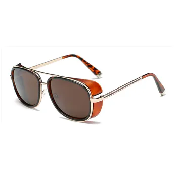 Vintage Retro Round Metal Sunglasses Steam Punk Style Brand Designer Glasses Oculos De Sol Shades UV Protection 
Vintage Retro Round Metal Sunglasses Steam Punk Style Brand Designer Glasses Oculos De Sol Shades UV Protection