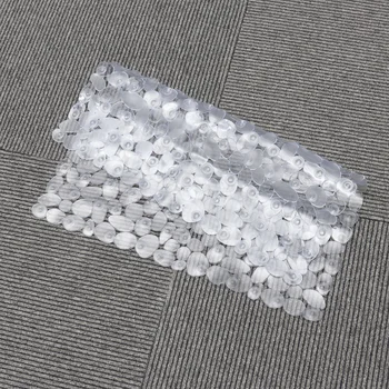 Bath Non-Slip Mat Square Cobblestone Bath Shower Safety Mats PVC Anti-Bacterial Mildew Resistant Antiskid Mat (Clear)
Bath Non-Slip Mat Square Cobblestone Bath Shower Safety Mats PVC Anti-Bacterial Mildew Resistant Antiskid Mat (Clear)