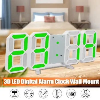 Cymii 3D Large LED Digital Wall Clock Date Time Celsius Nightlight Display Table Desktop Clocks Alarm Clock From Living Room
Cymii 3D Large LED Digital Wall Clock Date Time Celsius Nightlight Display Table Desktop Clocks Alarm Clock From Living Room