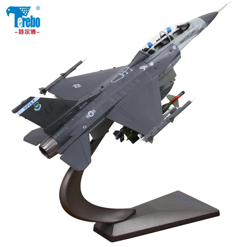 Terebo 1:72 simulation F16 fighter model American trench aircraft model Static military model airplane decoratio collection gift
Terebo 1:72 simulation F16 fighter model American trench aircraft model Static military model airplane decoratio collection gift