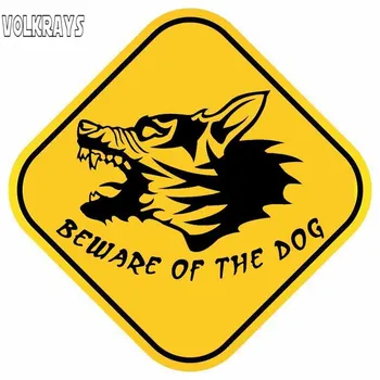 Volkrays Personality Car Sticker Beware of The Dog on Board Accessories Reflective Waterproof Cover Scratche PVC Decal,12cm*12cm
Volkrays Personality Car Sticker Beware of The Dog on Board Accessories Reflective Waterproof Cover Scratche PVC Decal,12cm*12cm