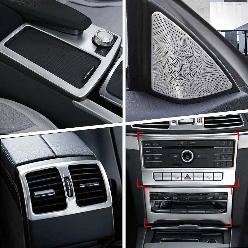 Car Inner Door Audio Speaker Gearshift Panel Door Armrest Cover Trim Sticker for for E Class Coupe W207 C207 Accessory
Car Inner Door Audio Speaker Gearshift Panel Door Armrest Cover Trim Sticker for for E Class Coupe W207 C207 Accessory