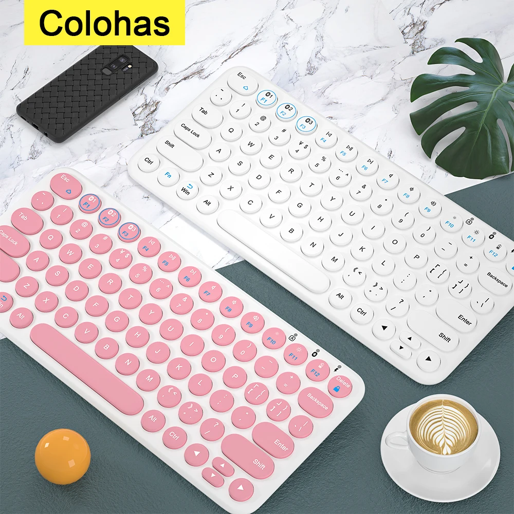 Rechargeable Bluetooth-compatible Tablet Keyboard Mouse Set For iPad Macbook Xiaomi Wireless Gaming Combo | Компьютеры и офис