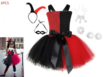 2019 new Halloween costume for kids clown female Harry Quinn anime Cosplay costumes Carnival Christmas Party clothing COS dress 
2019 new Halloween costume for kids clown female Harry Quinn anime Cosplay costumes Carnival Christmas Party clothing COS dress
