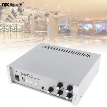 50W Broadcast Background Music Constant Pressure Amplifier with USB Playback Function for Background Music System
50W Broadcast Background Music Constant Pressure Amplifier with USB Playback Function for Background Music System