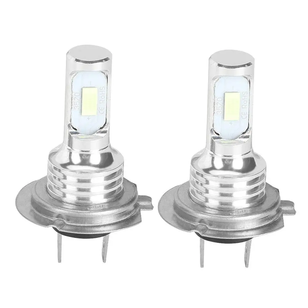 New H7 LED Headlight Bulbs Kit High Low Beam 35W 4000LM Super Bright 6000K White