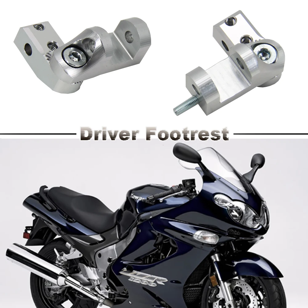 NEW For Kawasaki ZZR 1100 ZZR 1200 Motorcycle Foot Peg Passenger Footpeg Lowering Kit
NEW For Kawasaki ZZR 1100 ZZR 1200 Motorcycle Foot Peg Passenger Footpeg Lowering Kit