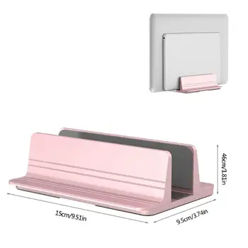 Aluminum Alloy Laptop Stand Adjustable Desktop NoteBook Holder Vertical Space-saving Bracket Mount for Tablet Computer
Aluminum Alloy Laptop Stand Adjustable Desktop NoteBook Holder Vertical Space-saving Bracket Mount for Tablet Computer