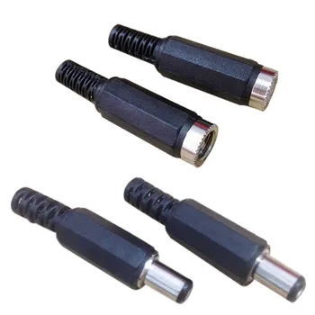 8pcs DC Power Jack Plugs Male / Female Socket Adapter Connectors 2.1mm x 5.5mm Disassembly Female Male Plug For DIY Projects
8pcs DC Power Jack Plugs Male / Female Socket Adapter Connectors 2.1mm x 5.5mm Disassembly Female Male Plug For DIY Projects