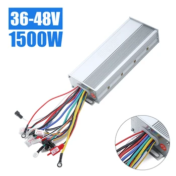 1500W 36V/48V Electric Bicycle Brushless Motor Speed Controller for E-bike Electric Scooter Dual Modes Controllers 
1500W 36V/48V Electric Bicycle Brushless Motor Speed Controller for E-bike Electric Scooter Dual Modes Controllers