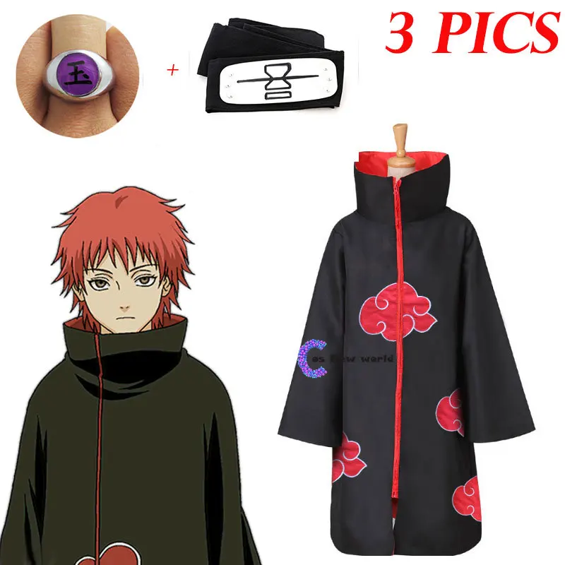 IBEASEN Fashion Anime Sasori Cosplay Black Cloak Costumes For Adult Comic Clothes Headband Kids Robe Costume 16 IBEASEN Fashion Anime Sasori Cosplay Black Cloak Costumes For Adult Comic Clothes Headband Kids Robe Costume -Zentai shop online H0e4727f7268c441da945d461eda9f910N.jpg