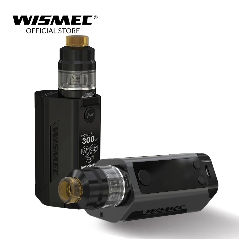 Оригинальный Wismec Reuleaux RX GEN3 с 2 мл GNOME бак полный комплект 300 Вт VW/TC Ni/TC Ti/TC SS/TCR режим