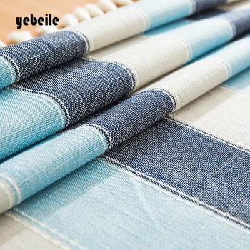 

Yebeile Simple Modern Literature and Art Nordic Pure Tablecloth Tea Table Linen Tablecloth Country Style Solid Wood Multifunctio