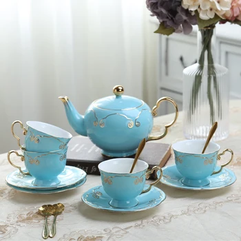 Chinese Ceramic Luxury Coffee Cup Creative Blue Bone China Cup with Spoon Simple Xicaras De Cafe Chinese Coffee Tea Cup MM60BYD
Chinese Ceramic Luxury Coffee Cup Creative Blue Bone China Cup with Spoon Simple Xicaras De Cafe Chinese Coffee Tea Cup MM60BYD