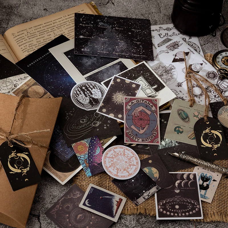 30 шт., винтажные наклейки-бабочки с растениями 
30 шт., винтажные наклейки-бабочки с растениями