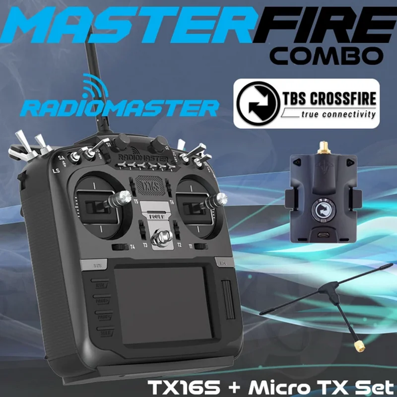 RadioMaster TX16S Hall Sensor Gimbals 2.4G 16CH Multi-protocol RF System OpenTX Mode2 Transmitter for RC Drone Mode 2
RadioMaster TX16S Hall Sensor Gimbals 2.4G 16CH Multi-protocol RF System OpenTX Mode2 Transmitter for RC Drone Mode 2
