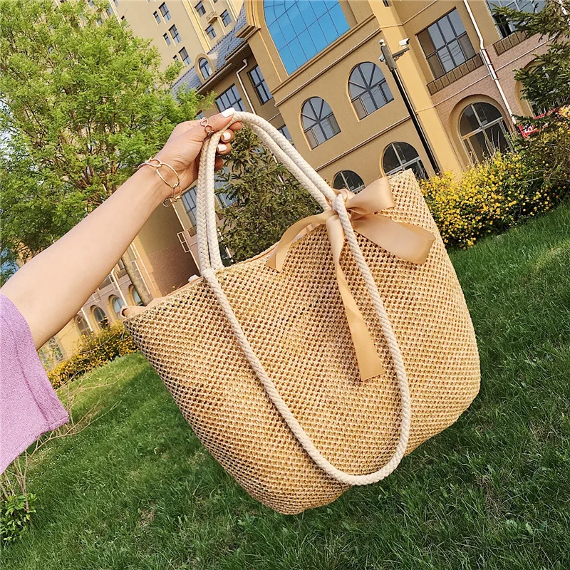 Straw WOMEN'S Bag 2019 Summer New Style Handbag Simple Fashion Hand-woven Shoulder Beach Bag
Straw WOMEN'S Bag 2019 Summer New Style Handbag Simple Fashion Hand-woven Shoulder Beach Bag
