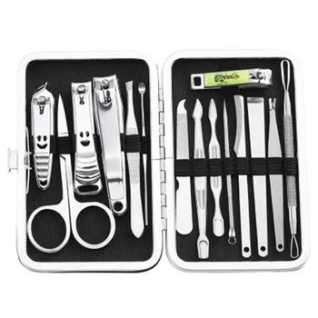 15PCS Manicure Set Professional Nail Clipper Kit Utility Pedicure Tweezer Nails Art Beauty Tools Nail Clipper
15PCS Manicure Set Professional Nail Clipper Kit Utility Pedicure Tweezer Nails Art Beauty Tools Nail Clipper
