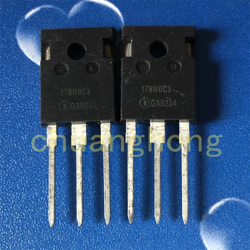 1Pcs/Lot High-Powered Triode 17N80C3 Original New Field Effect MOS Tube TO-247 SPW17N80C3 Transistor
1Pcs/Lot High-Powered Triode 17N80C3 Original New Field Effect MOS Tube TO-247 SPW17N80C3 Transistor