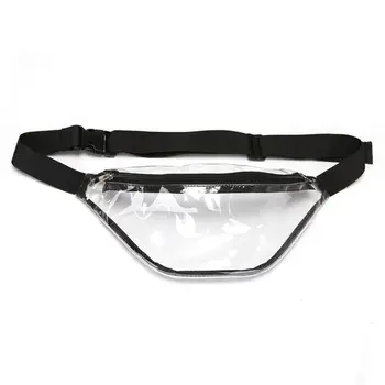 2019 New Women Simple Clear Transparent Waist Pack Fashion PVC Fanny Pack Women Belt Bum Bags 
2019 New Women Simple Clear Transparent Waist Pack Fashion PVC Fanny Pack Women Belt Bum Bags