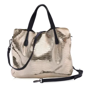 Genuine Leather handbags head layer cowhide Lizard grain women handbags fashion Portable shoulder messenger bags Composite bags
Genuine Leather handbags head layer cowhide Lizard grain women handbags fashion Portable shoulder messenger bags Composite bags