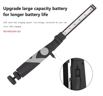 Portable Foldable 360° UVC Germicidal Lamp Disinfection LED UV Light Sterilizer Light Ultraviolet UVC disinfection work light
Portable Foldable 360° UVC Germicidal Lamp Disinfection LED UV Light Sterilizer Light Ultraviolet UVC disinfection work light