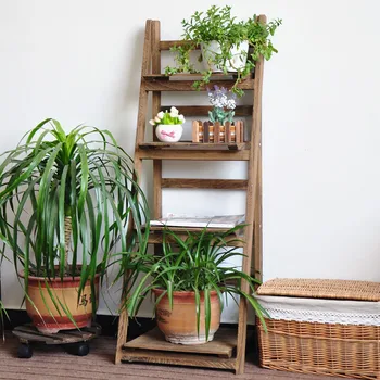 4 Tier Wooden Plant Flower Shelf Stand Garden Rack Nursery Pot Holder Balcony Display Bookshelf Ladder Shape
4 Tier Wooden Plant Flower Shelf Stand Garden Rack Nursery Pot Holder Balcony Display Bookshelf Ladder Shape