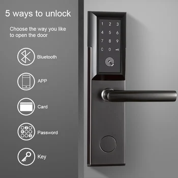 Eseye TTLock APP Smart Door Lock Digital Door Lock Password Lock With Keypad For Home Apartment
Eseye TTLock APP Smart Door Lock Digital Door Lock Password Lock With Keypad For Home Apartment