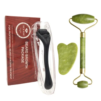0.25mm Beard Growth 540 Roller Device Double-Headed Massage Facial Care Meridian Jade Slab Set Tool Treatment Needles
0.25mm Beard Growth 540 Roller Device Double-Headed Massage Facial Care Meridian Jade Slab Set Tool Treatment Needles