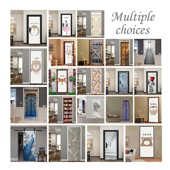 3D Door Sticker Self-adhesive Pastoral Scenery Sticker PVC Wall Decals Mural Living Room Bedroom Door Stickers Home Decor 2pcs
3D Door Sticker Self-adhesive Pastoral Scenery Sticker PVC Wall Decals Mural Living Room Bedroom Door Stickers Home Decor 2pcs