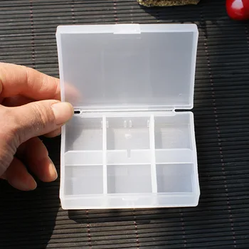 6 Grids Portable Pill Box Container for Outdoor Travle Vitamin Medicine Storage Case with Paper Box Package
6 Grids Portable Pill Box Container for Outdoor Travle Vitamin Medicine Storage Case with Paper Box Package