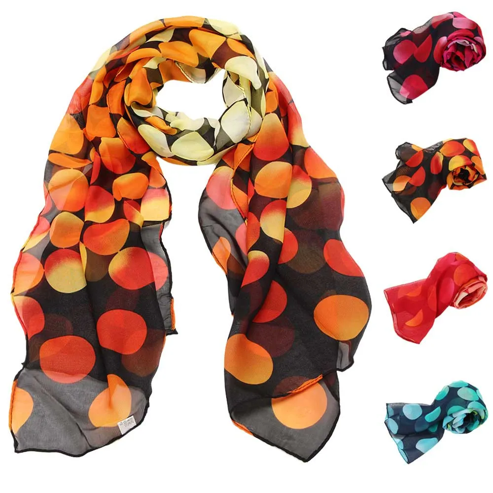 Geometric Print Retro Soft Silk Scarf Dot Rectangle Chiffon Long Scarves Women Autumn Thin Wrap Shawl Foulard Femme Sjaal#D
Geometric Print Retro Soft Silk Scarf Dot Rectangle Chiffon Long Scarves Women Autumn Thin Wrap Shawl Foulard Femme Sjaal#D